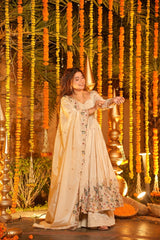 Emani Floral Anarkali Suit Set