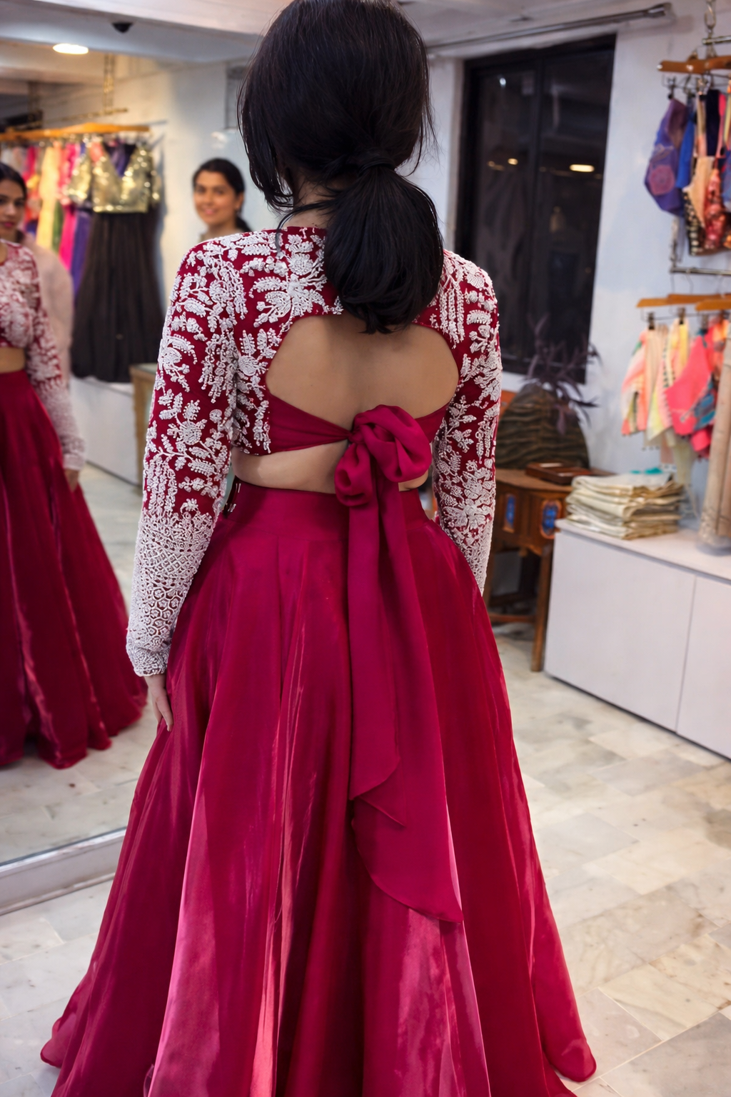 Rani Color Traditional Lehenga Choli Set
