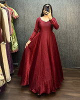 Elegant Anarkali Suit Set For Wedding & Festive Ethnic Wear