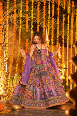 Rangshaa Heavy Embroidered Maxi Set