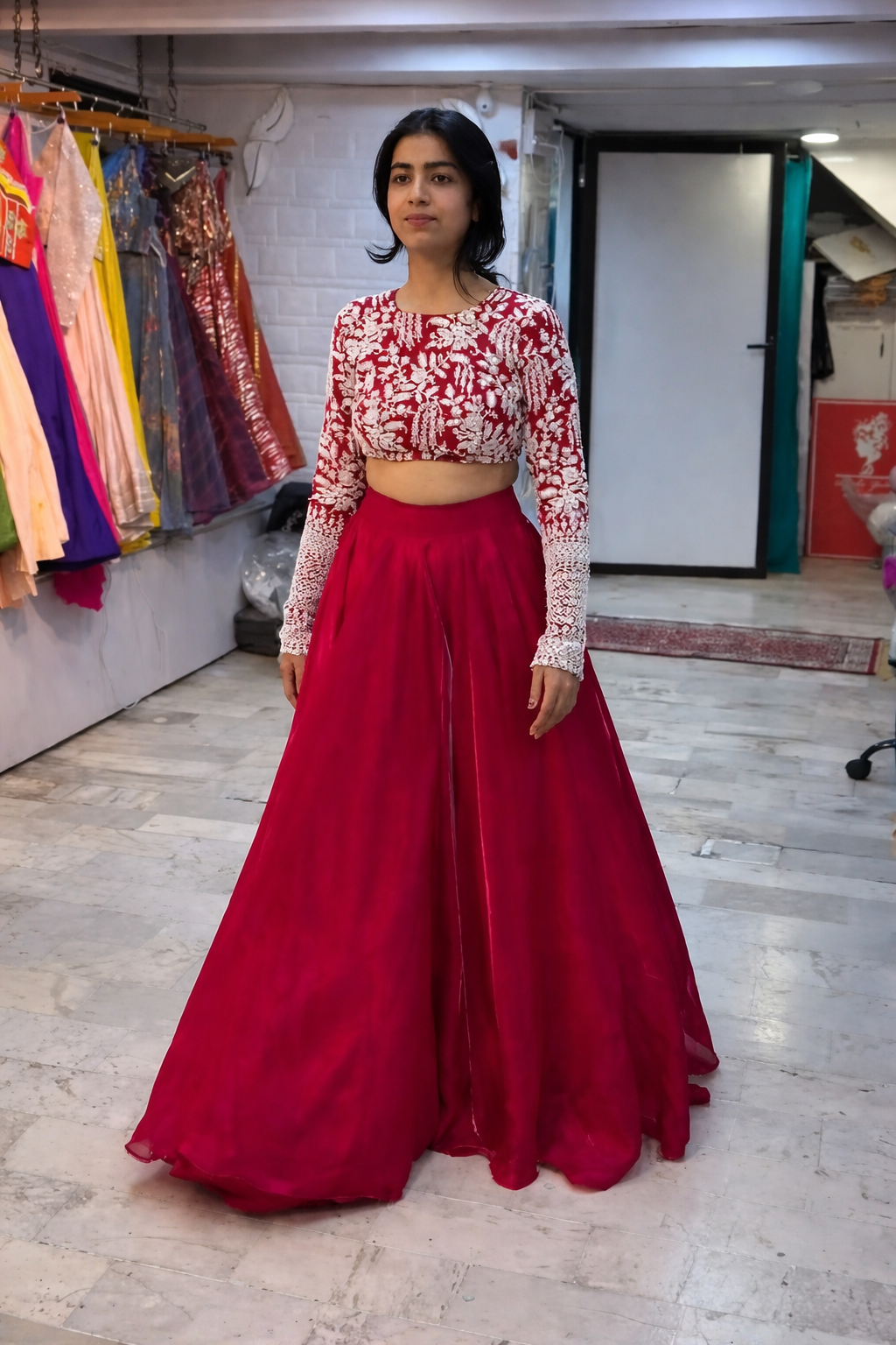Rani Color Traditional Lehenga Choli Set