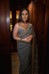 Kareena Kapoor Blue Designer Saree