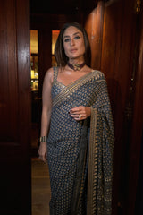 Kareena Kapoor Blue Designer Saree