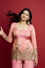 Blush Coral Suit Set