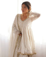 Sharvi Designer woven sharara set