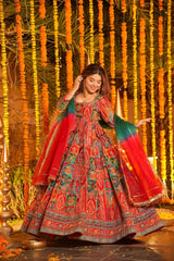Rangsha Heavy Embroidered Maxi Set